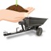 Agri-Fab, Inc. 350 lb. Convertible Poly Push/Tow Lawn and Garden Cart Model #45-03453   001643346